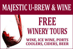 Logo for Majestic U-Brew & Wine Logo for Majestic U-Brew & Wine