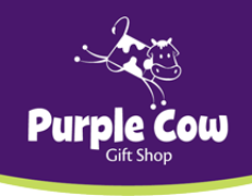 Logo for Purple Cow Gift Shop Logo for Purple Cow Gift Shop
