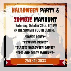 Halloween Party & Zombie Manhunt | Summit Youth Centre