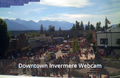 Downtown Invermere BC Webcam