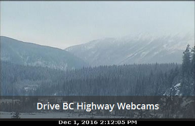 Drive BC Highway Webcams