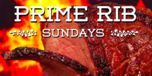 Prime rib Sundays
