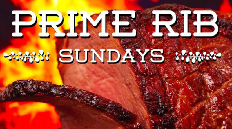 Prime rib Sundays