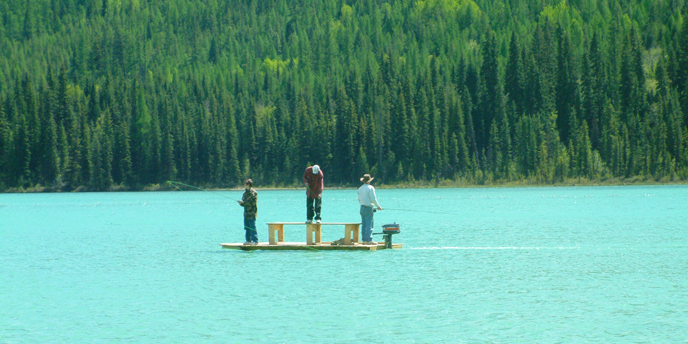 Whitetail Lake fishing
