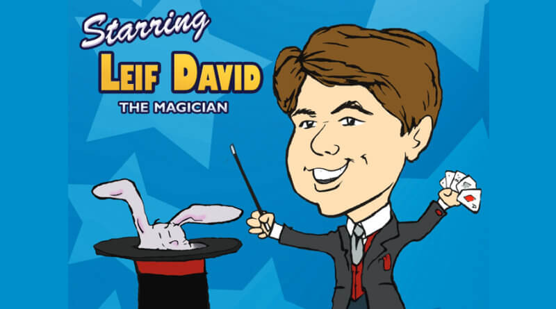 Leif David, Magician