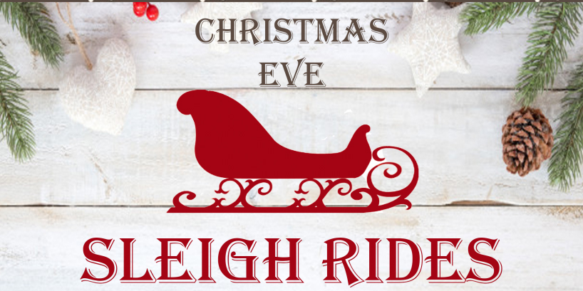 Christmas Eve sleigh rides