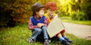 Reading books