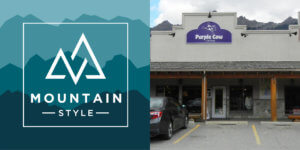 Purple Cow & Mountain Style